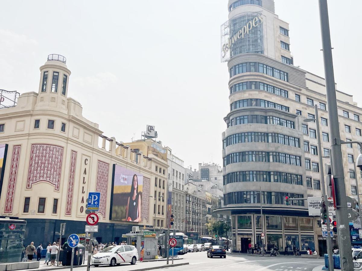 Chic4 Luxury Gran Via Lägenhet Madrid Exteriör bild
