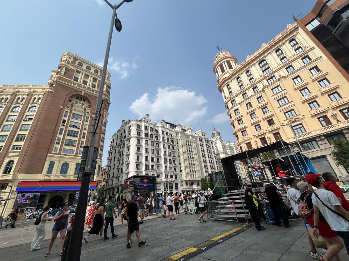 Chic4 Luxury Gran Via Lägenhet Madrid Exteriör bild